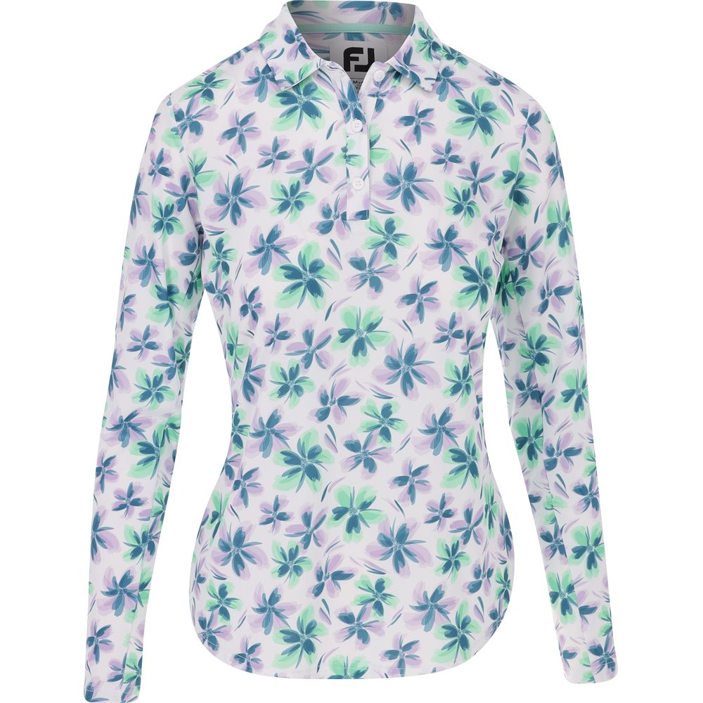 Women's Floral Sun Protection Long Sleeve Shirt
