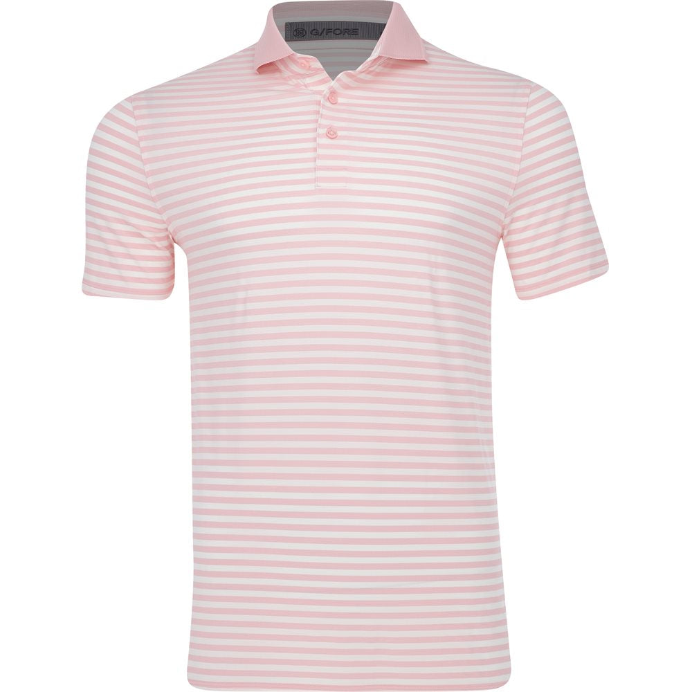 Stripe Tech Jersey Polo