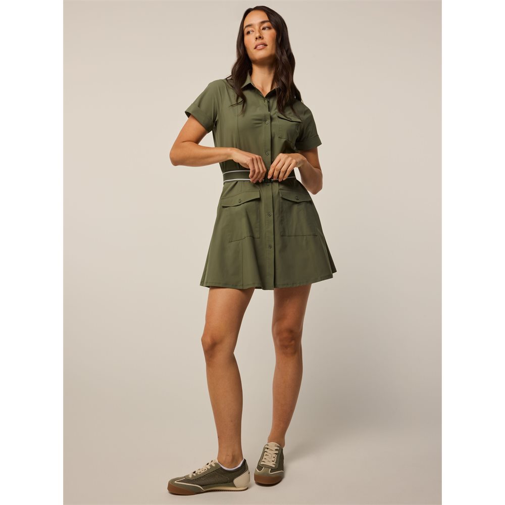 Women's Phoenix Belted Shirt Dress