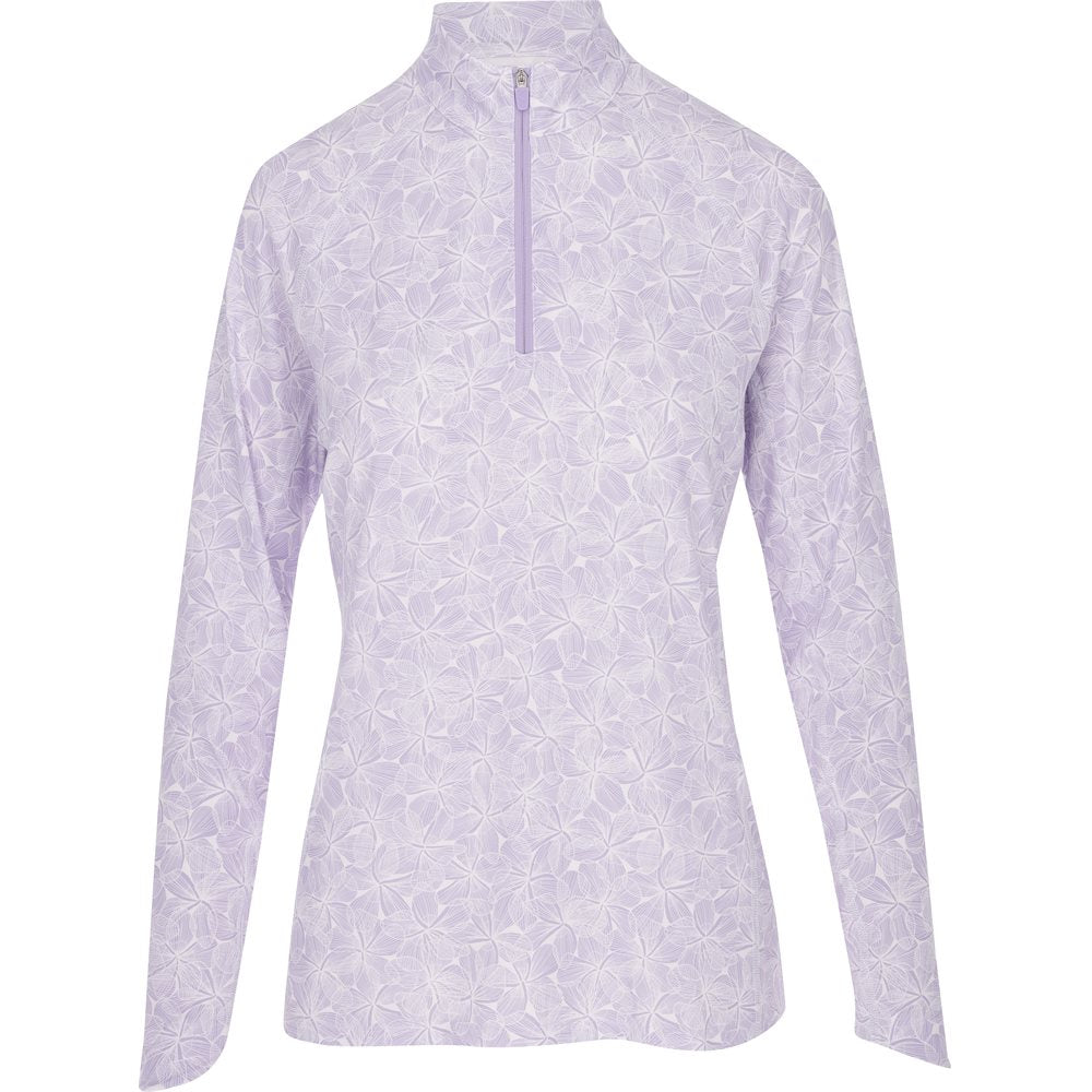 Women's YouV Plumeria 1/4 Zip