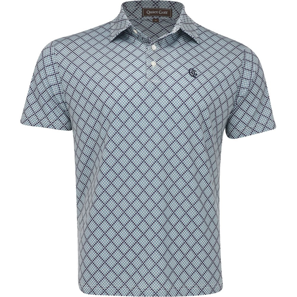 Monogram Houndstooth Polo
