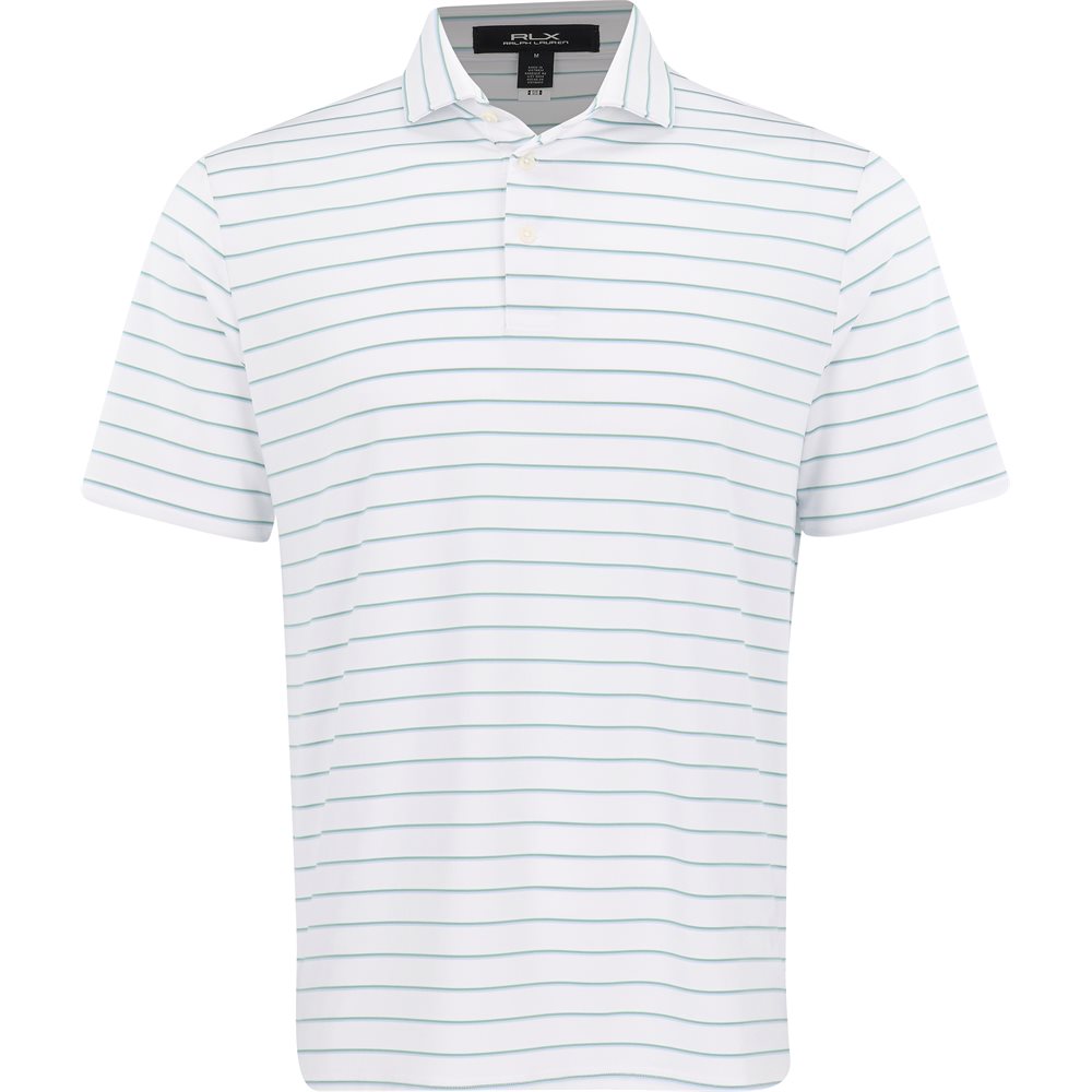 Lightweight Airflow Knit Multi Stripe Polo