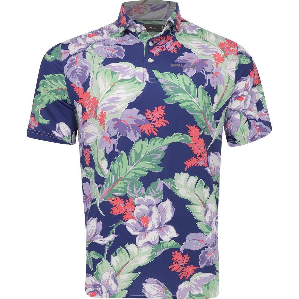 Printed Lightweight Airflow Polo