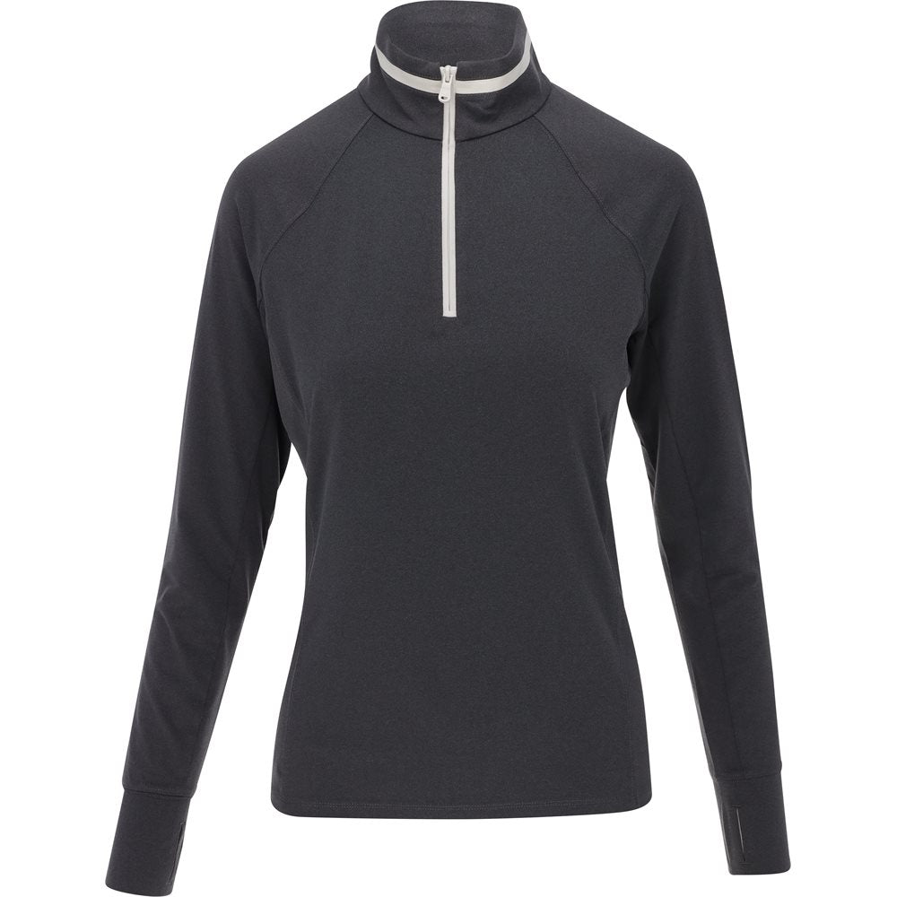 Women's Stretch Peached Jersey 1/4 Zip Midlayer