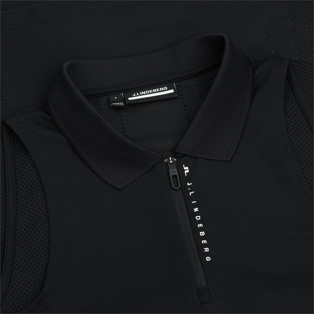 J.Lindeberg Women's Leylo Sleeveless 1/4 Zip Polo