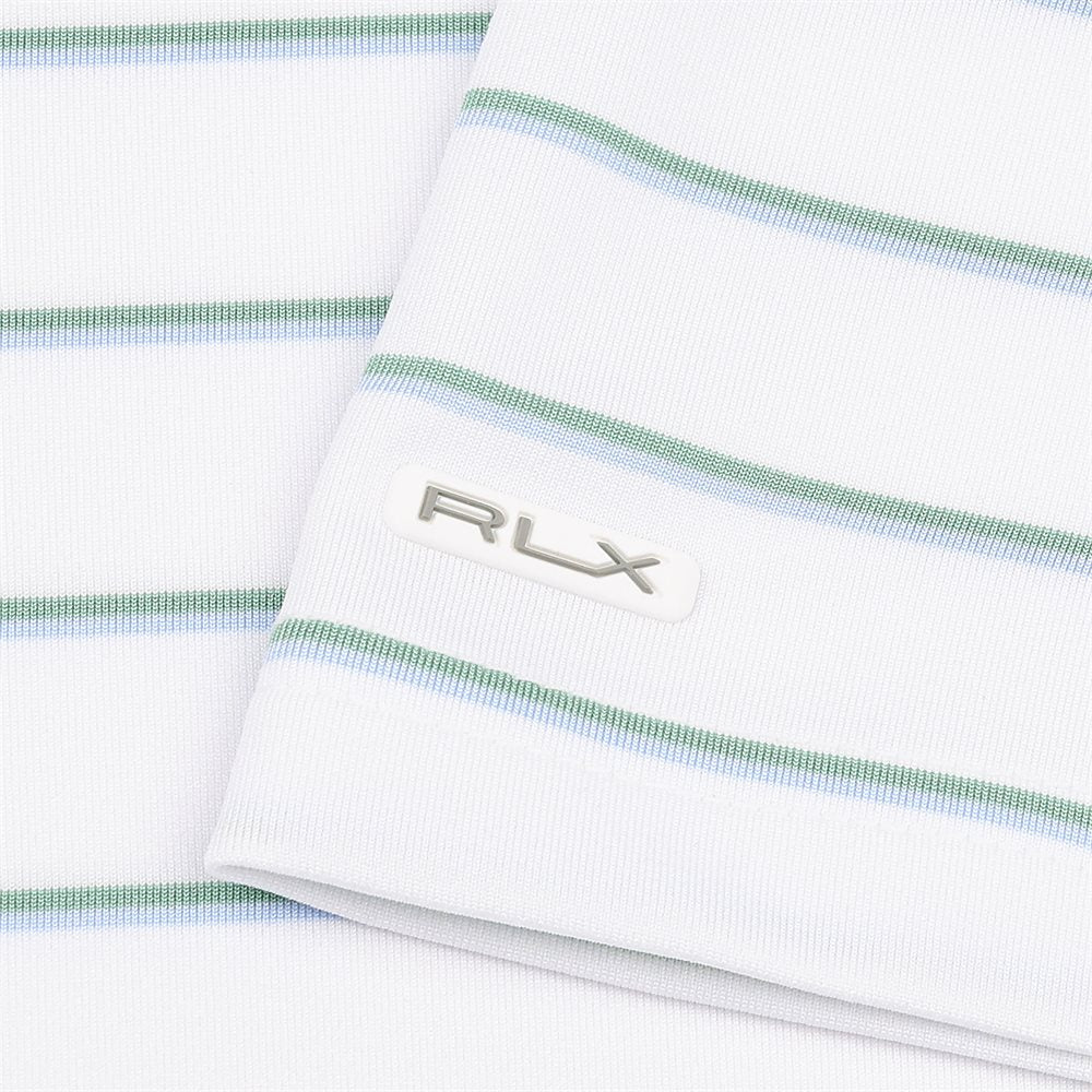 Lightweight Airflow Knit Multi Stripe Polo