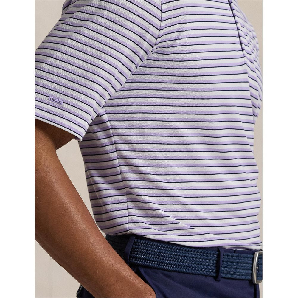 Tour Pique Knit Stripe Polo
