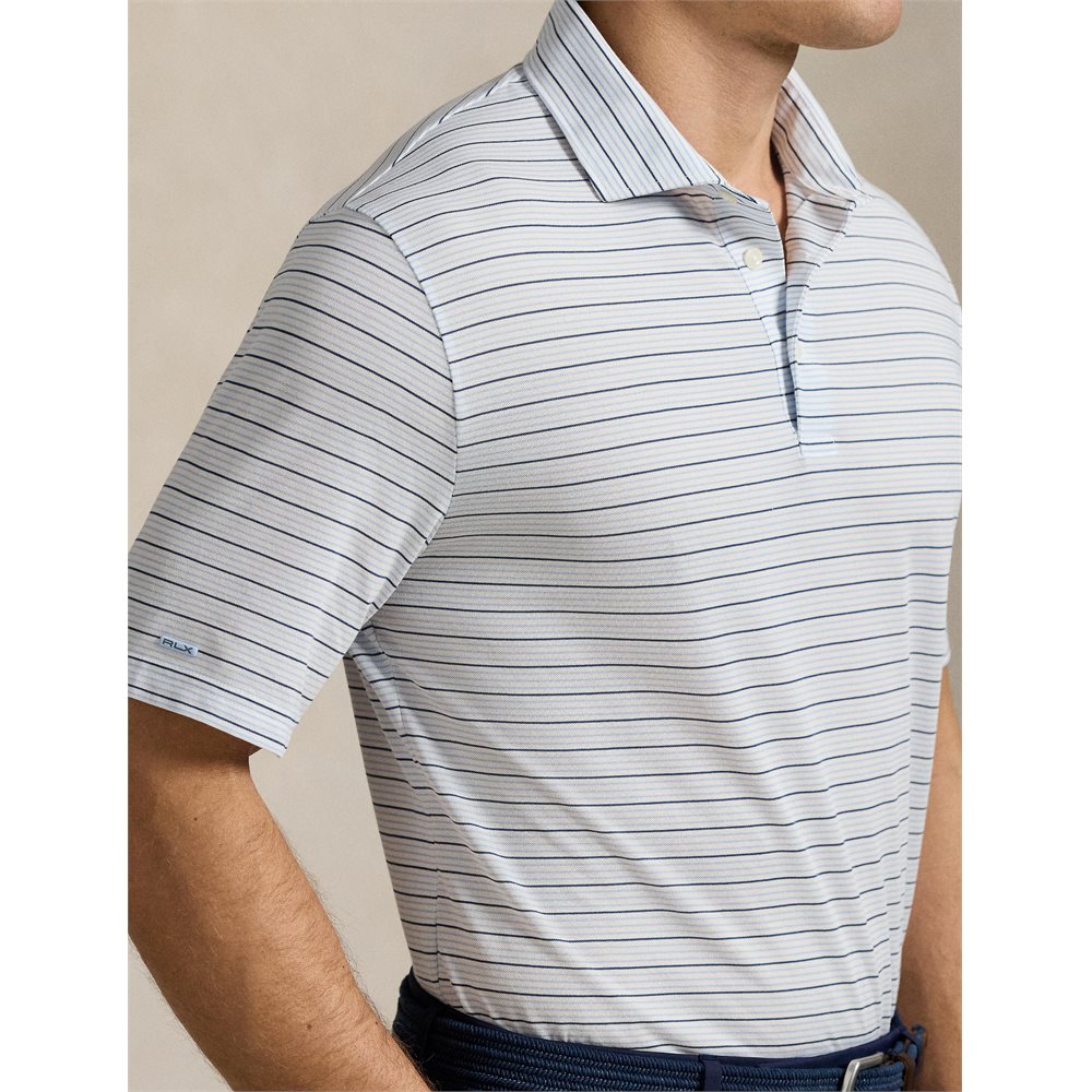 Tour Pique Knit Stripe Polo
