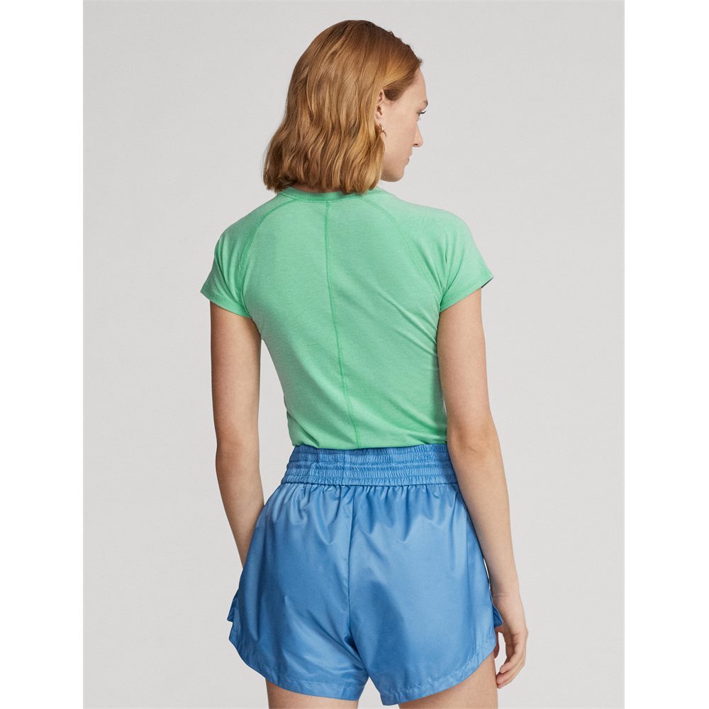 Women's Short Sleeve Soft Pima Stretch Knit Shirt