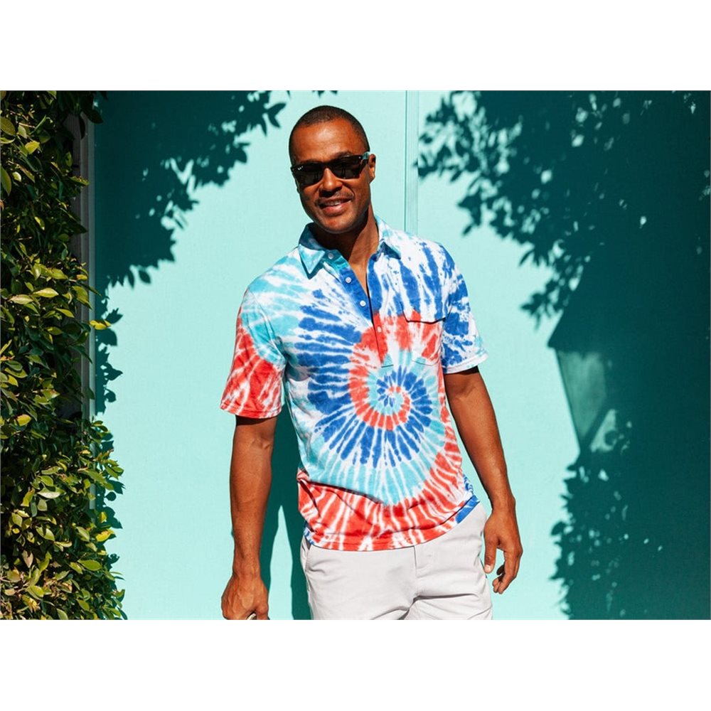 Limited Edition Tie Dye Players Polo