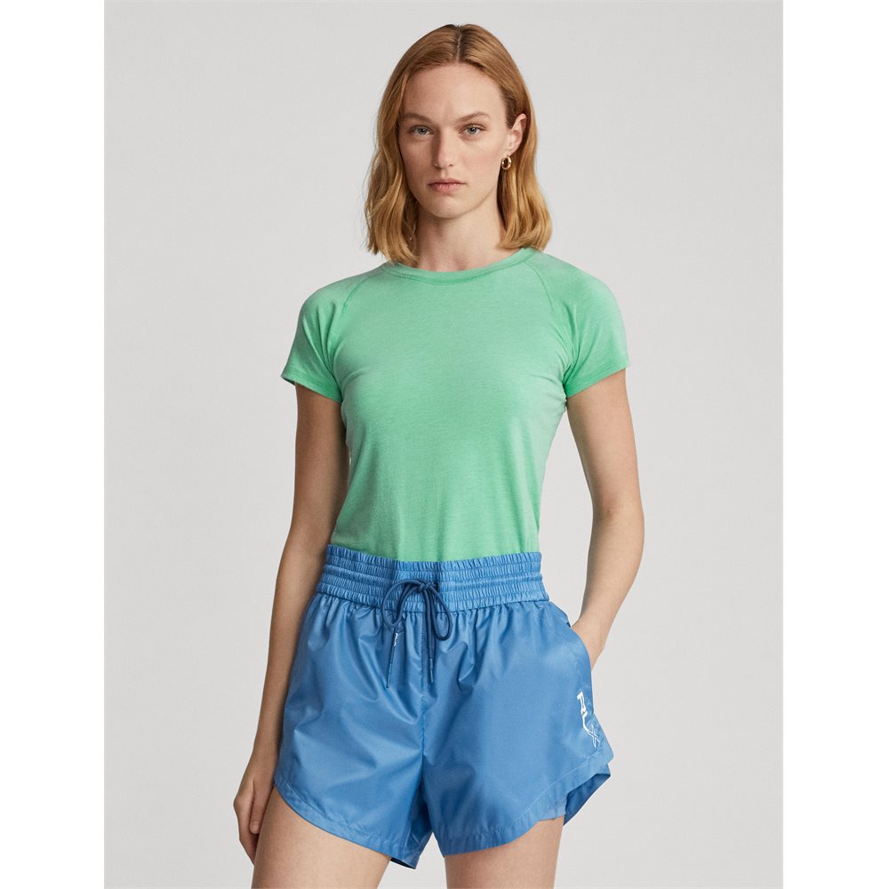 Women's Short Sleeve Soft Pima Stretch Knit Shirt