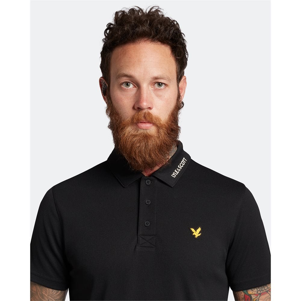 Tech Collar Logo Polo - Fairway Styles