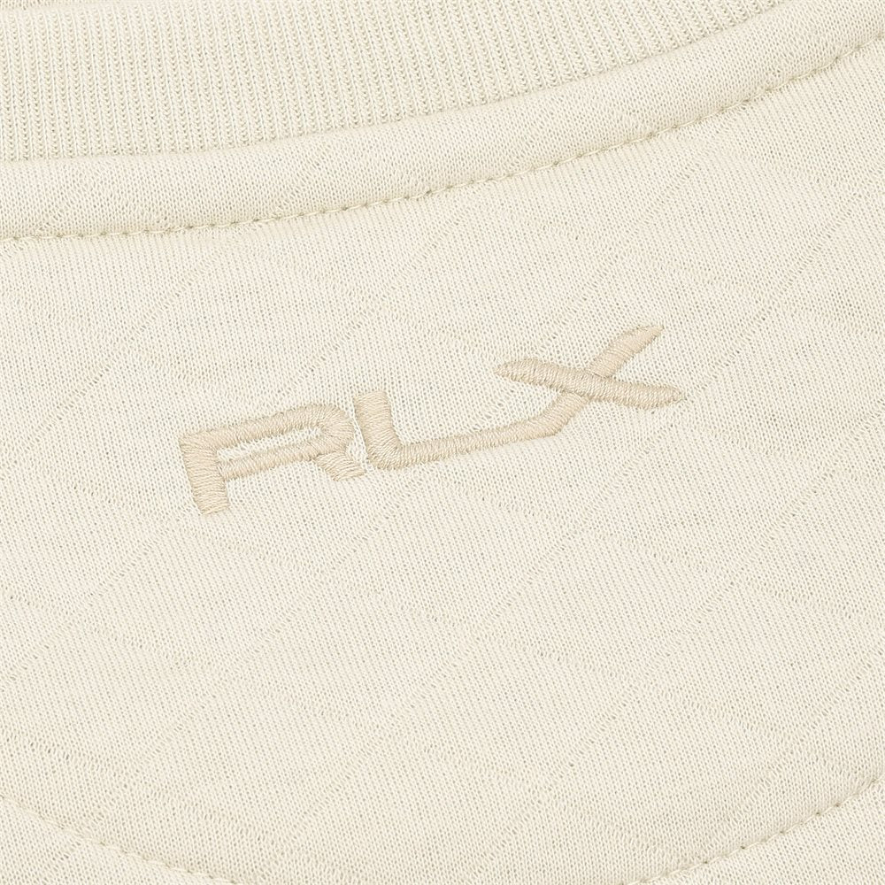 Quilted Double-Knit Pullover