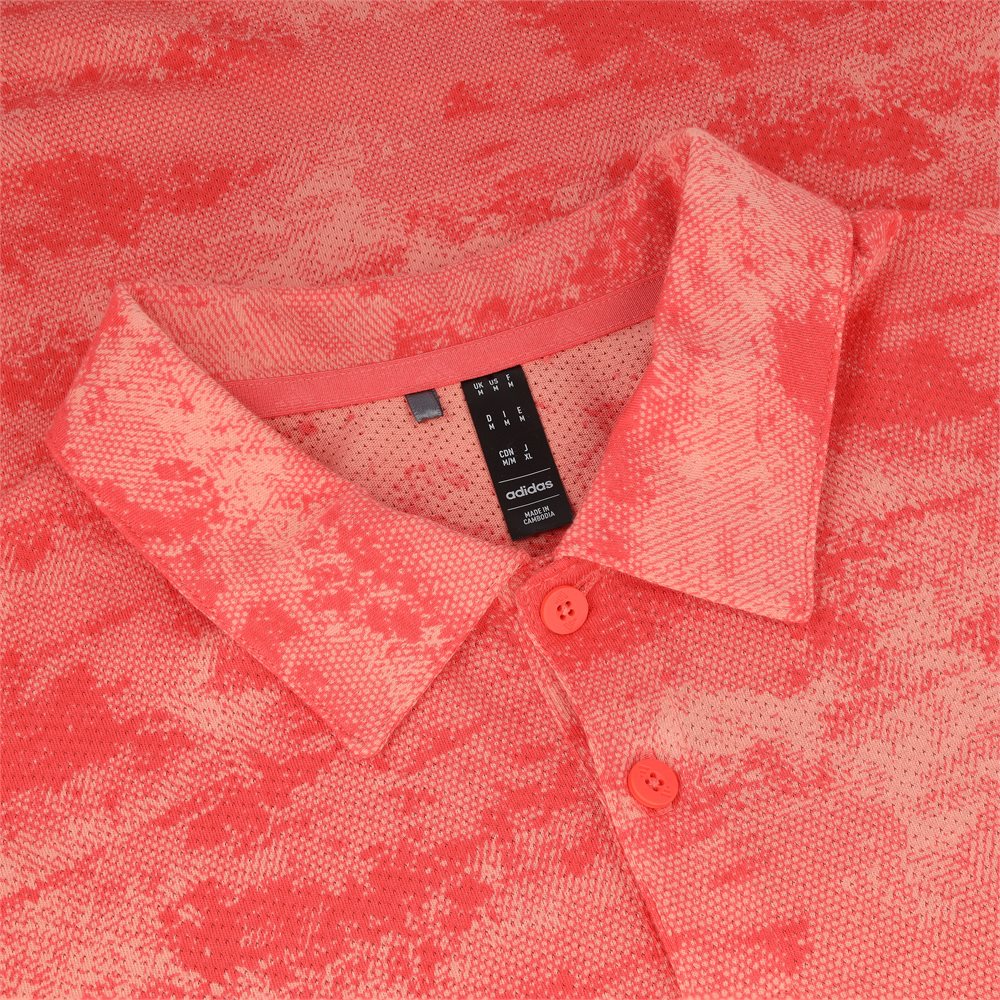 Go-To Printed Mesh Polo