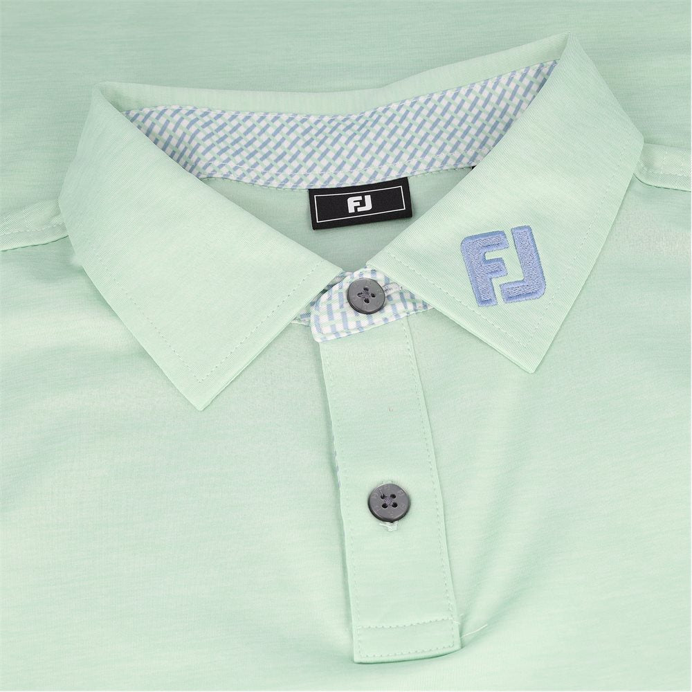 TOUR LOGO Heather Lisle Lattice Print Polo - Previous Season