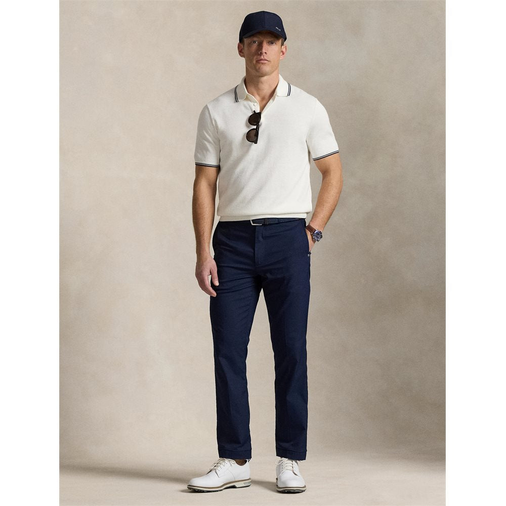 Performance Cotton-Blend Polo