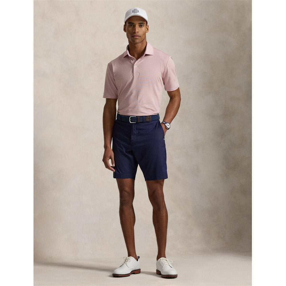 Classic Fit Performance Polo - Striped