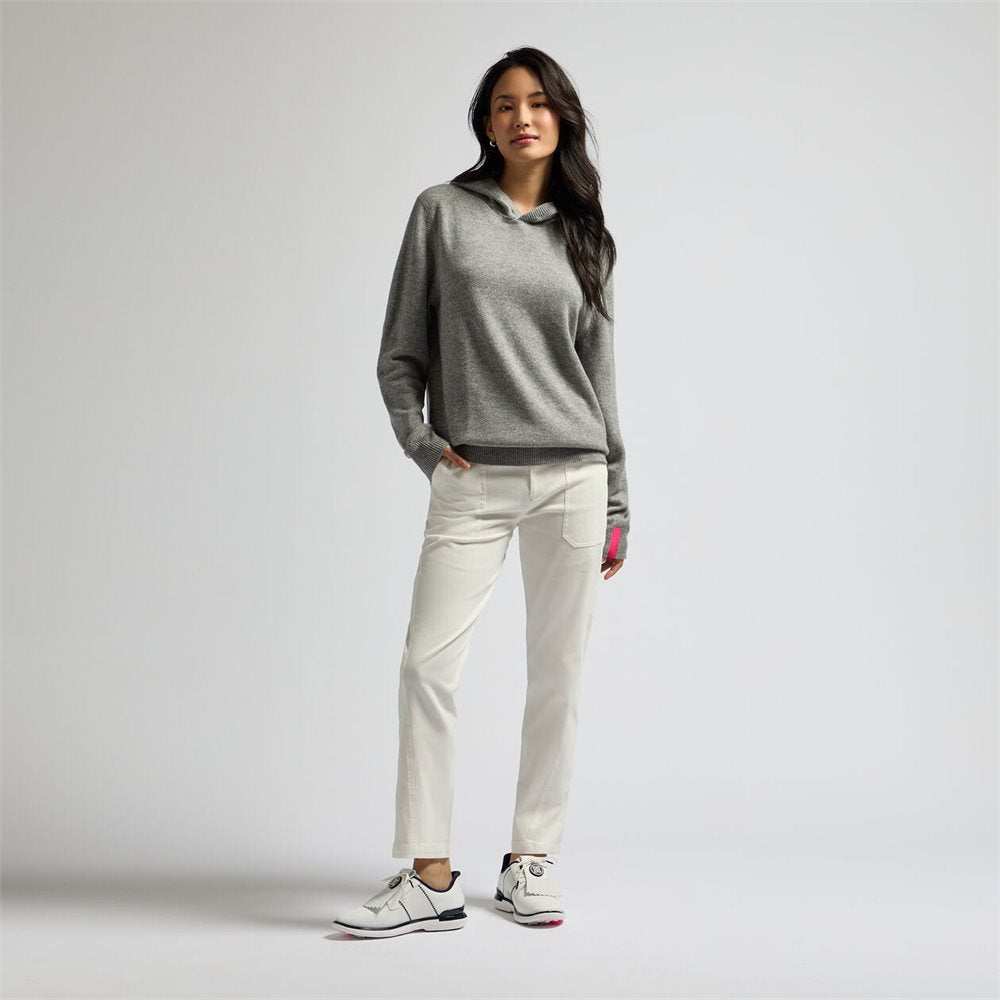 Washable Cashmere Hooded Sweater