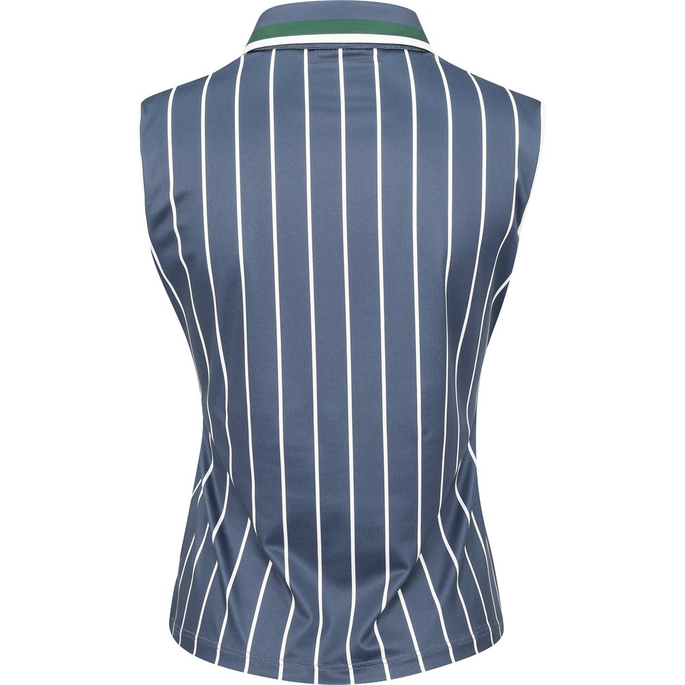 Women's Moore Sleeveless Polo - Striped