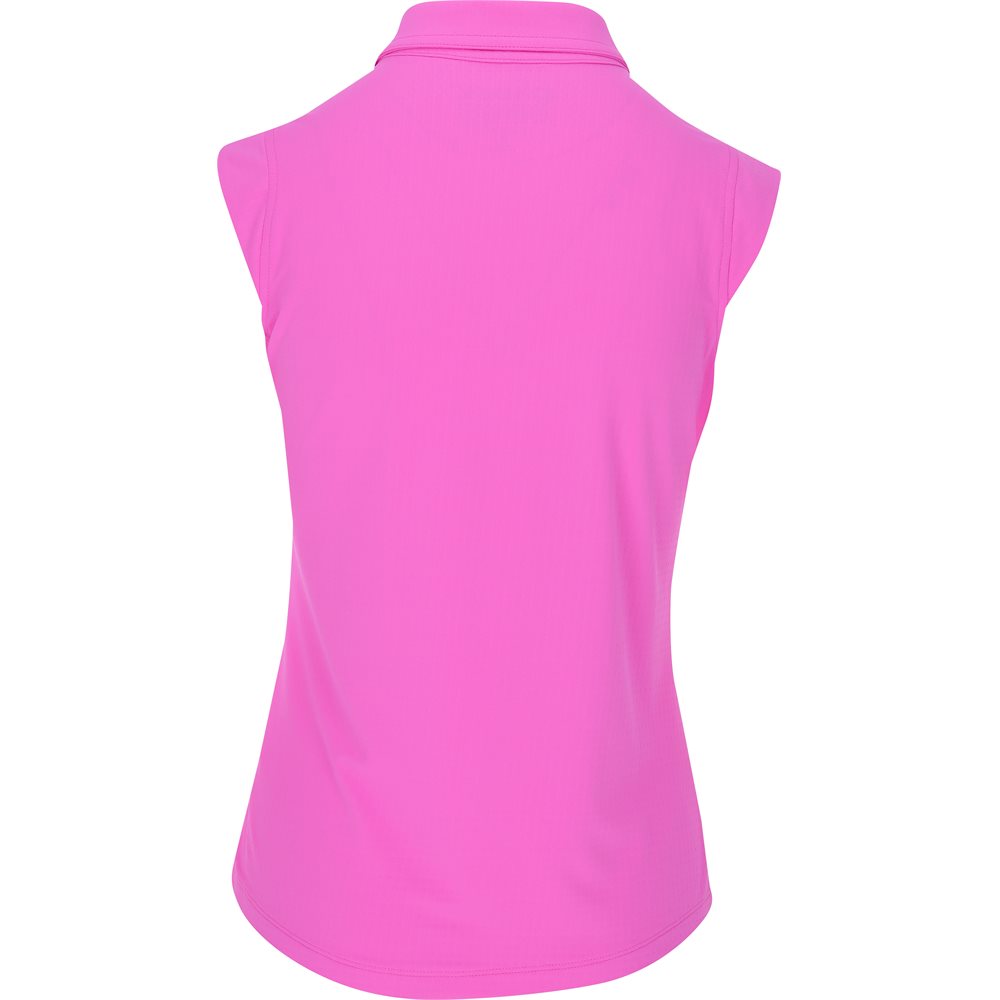 Women's Sleeveless Polo - Solid