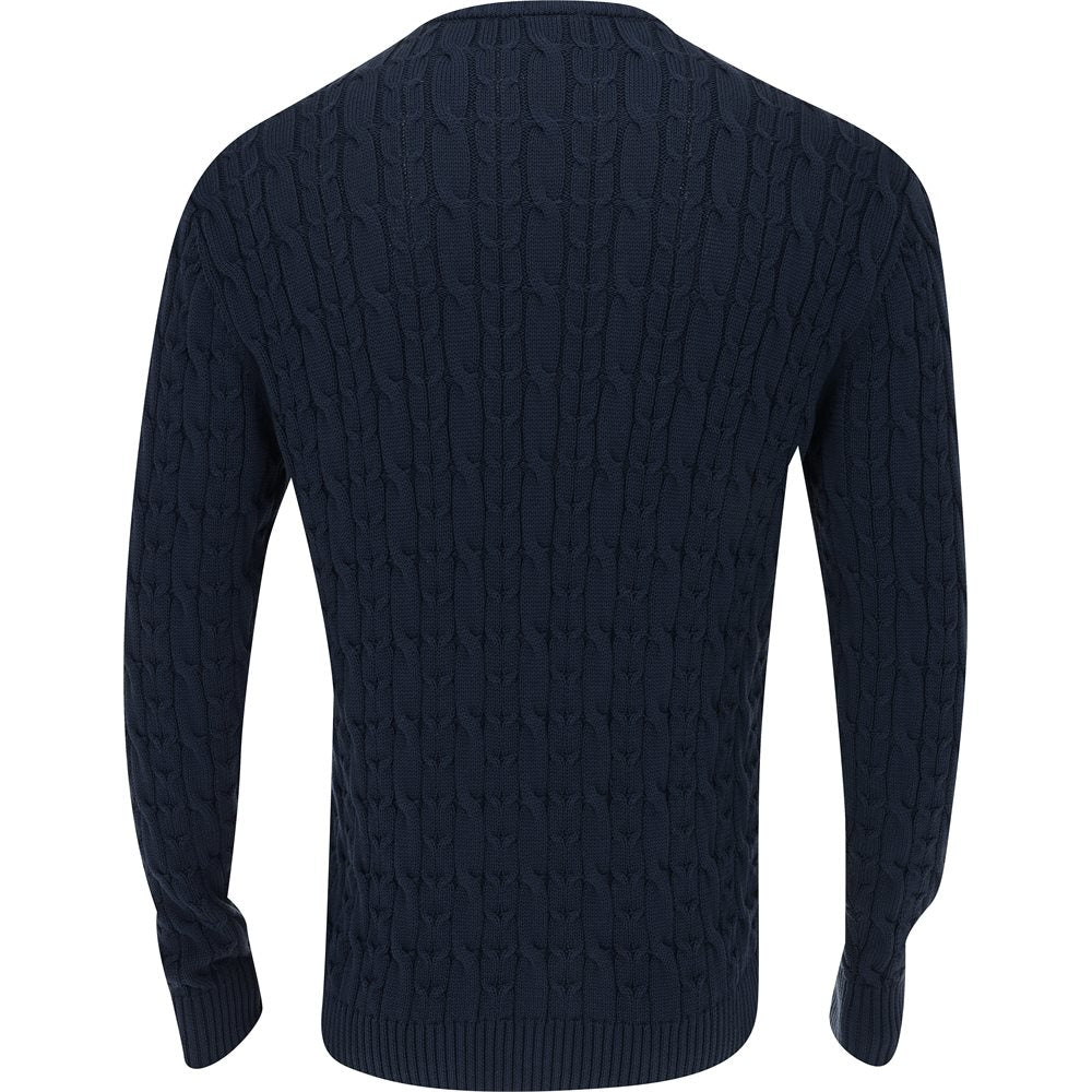 x Quiet Golf Cable Knit Sweater