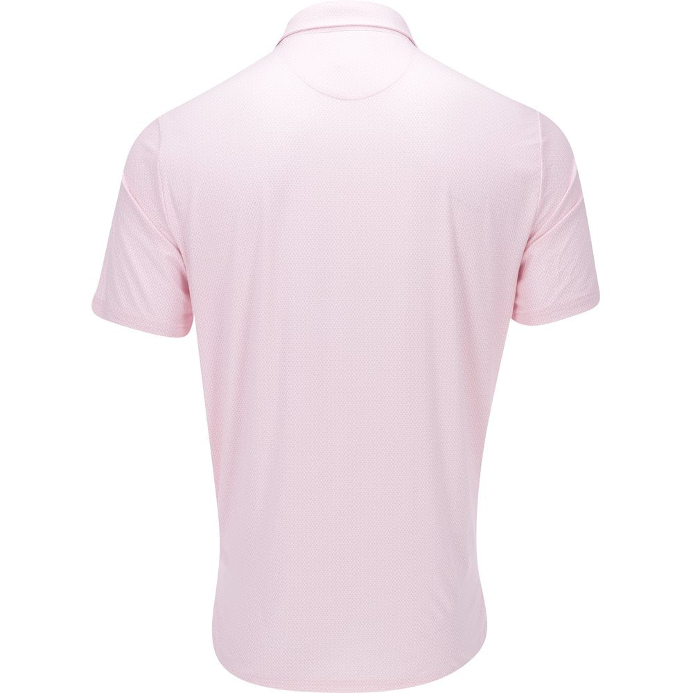 Lightweight Airflow Cross Club Print Polo