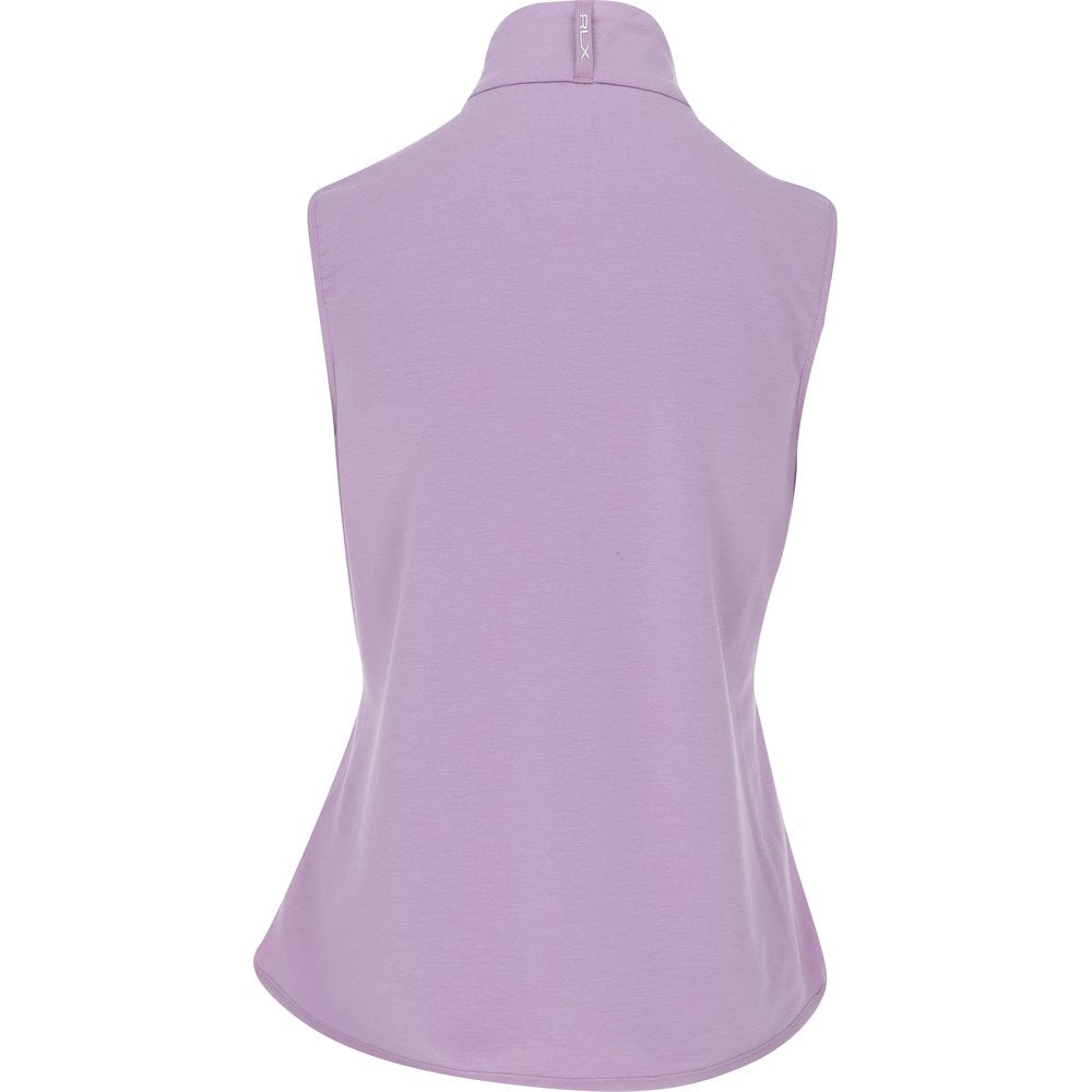 Women's Performance Cool Wool Nylon Full Zip Print Vest