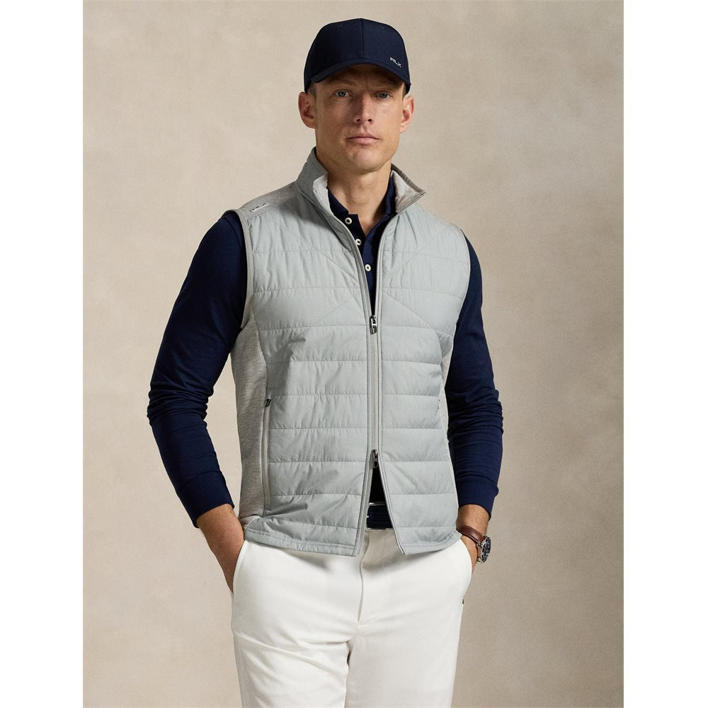 Performance Wool Knit Full Zip Vest