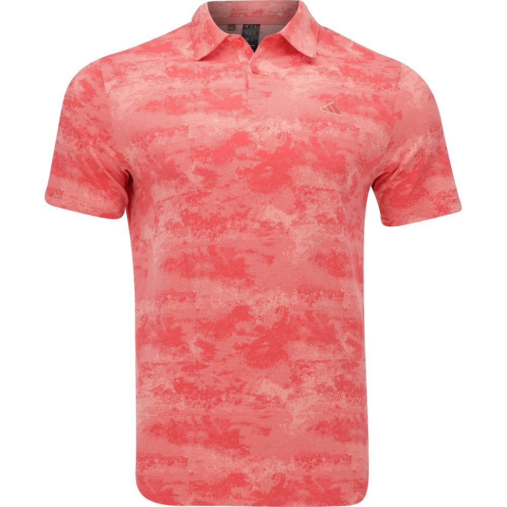 Go-To Printed Mesh Polo