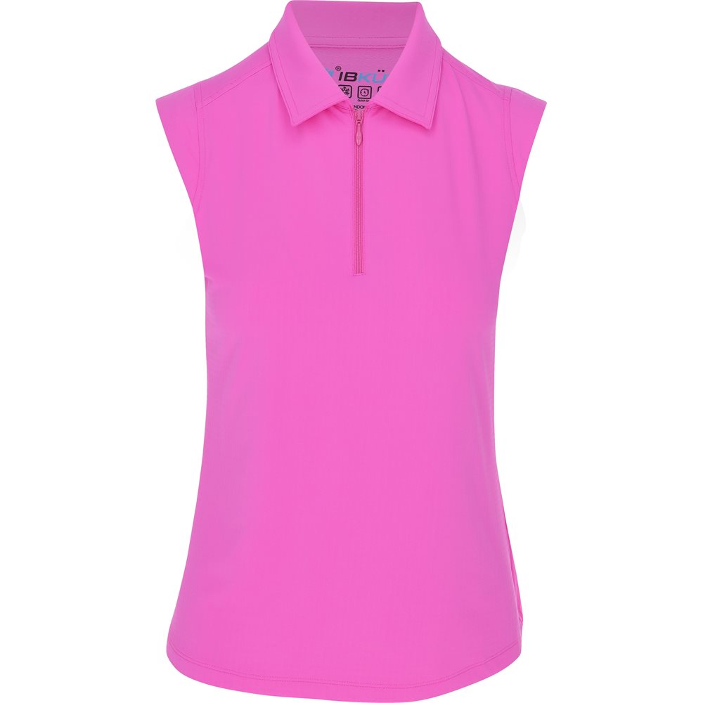Women's Sleeveless Polo - Solid