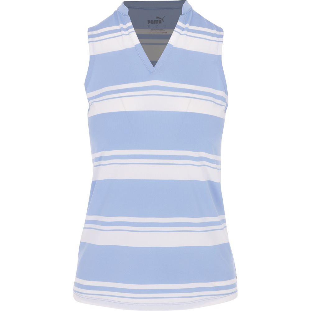 Women's CLOUDSPUN Valley Stripe Sleeveless Polo