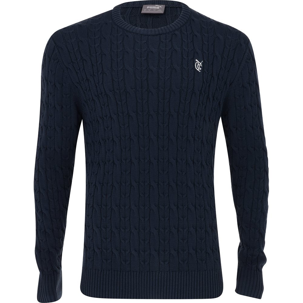 x Quiet Golf Cable Knit Sweater