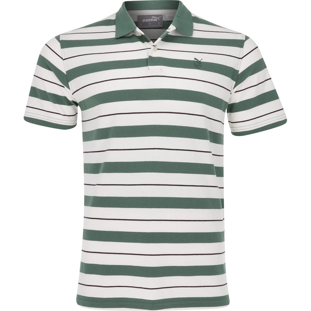 x Quiet Golf Sunday Stripe Polo