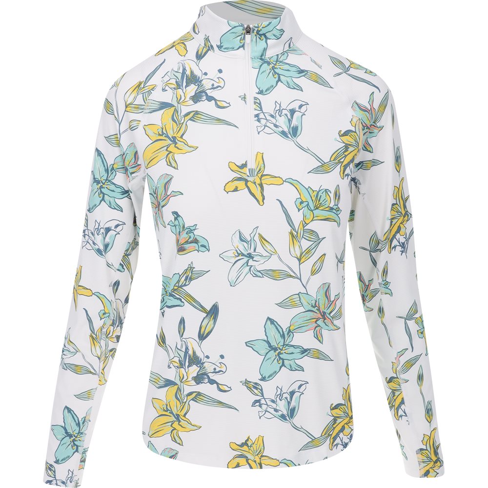 Women's YouV Lily Floral 1/4 Zip Pullover