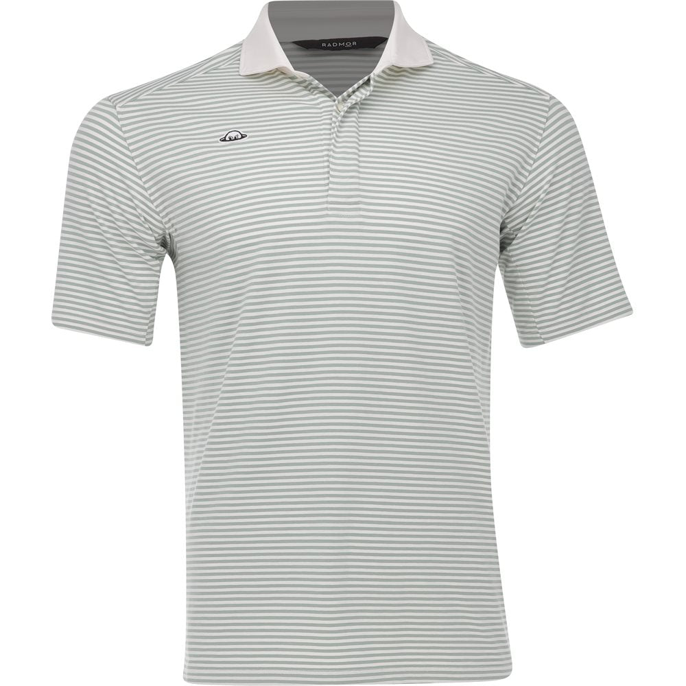 Taylor Pimaformance Microstripe Bobrad Polo