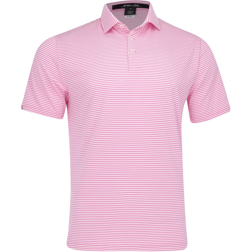 Lightweight Airflow Jersey Striped Polo
