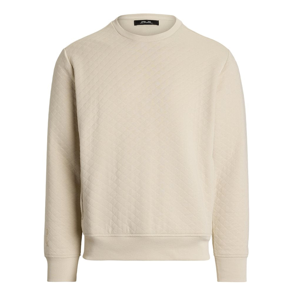 Quilted Double-Knit Pullover