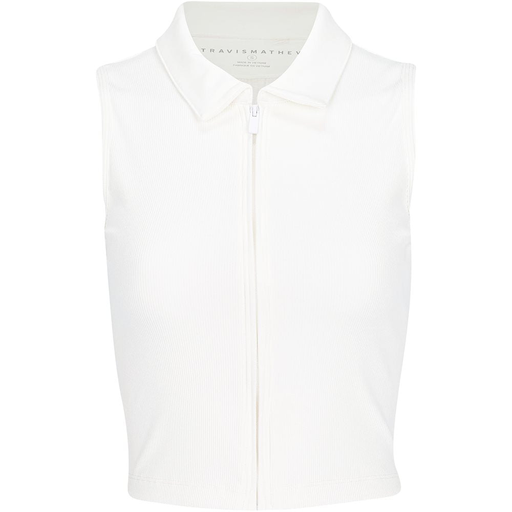 Women's Midline Moveknit Sleeveless Full Zip Polo