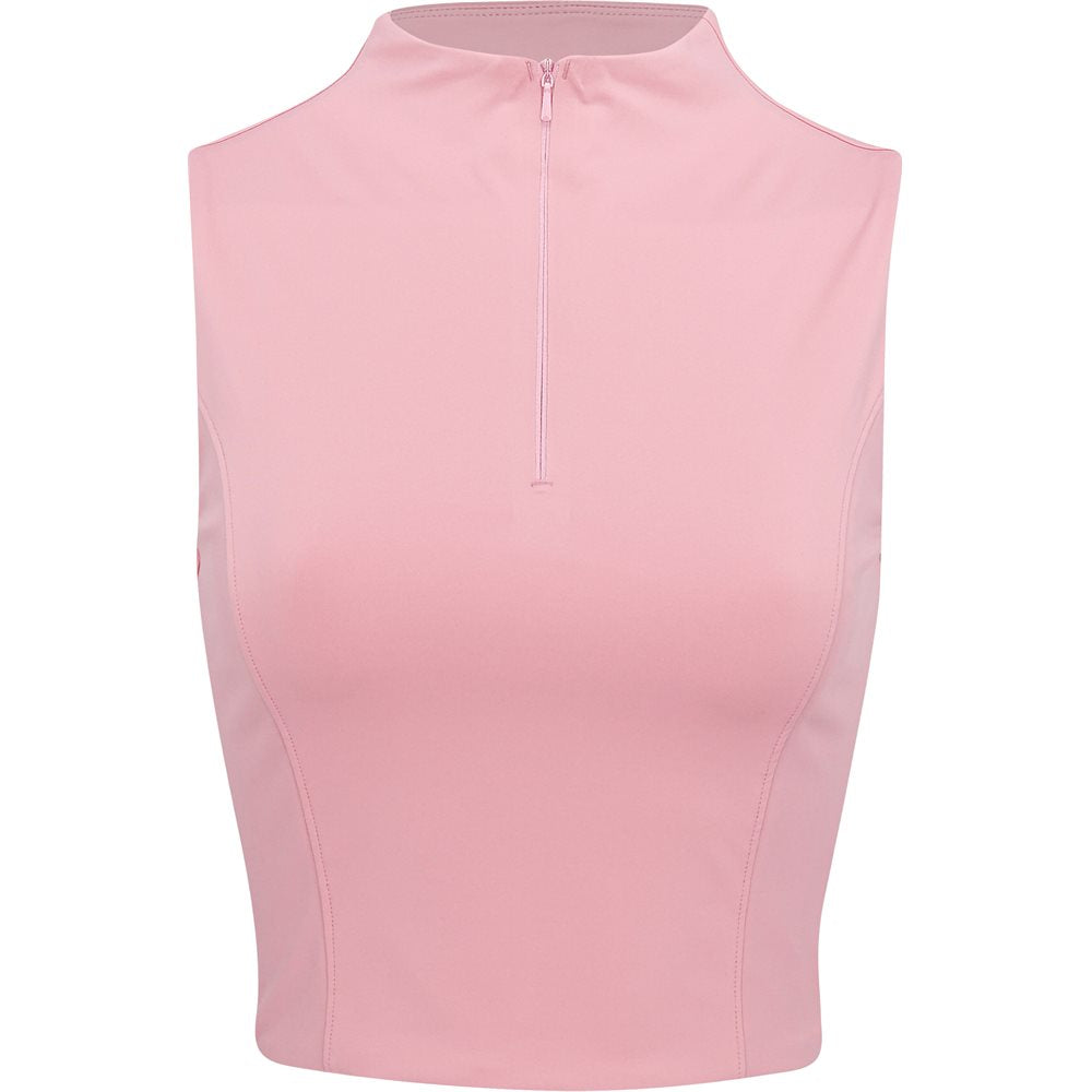 Women's Sunfire Sleeveless 1/2 Zip Mock Neck Polo