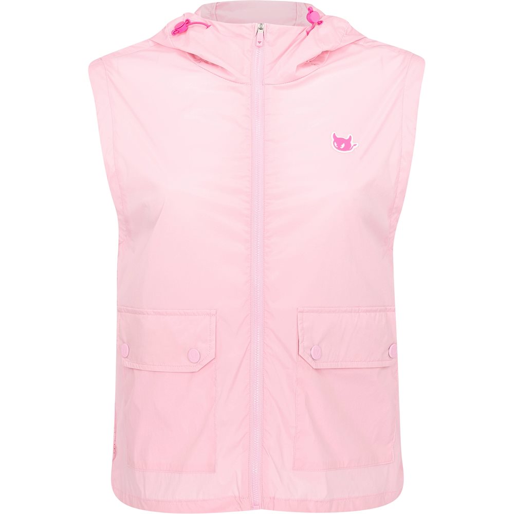 Women's Zip-up Hoodie Vest