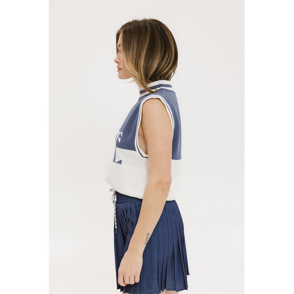 Women's Fore Sleeveless Mock Neck Sweater