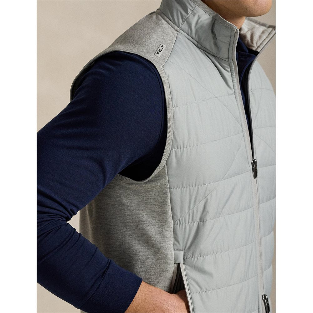 Performance Wool Knit Full Zip Vest