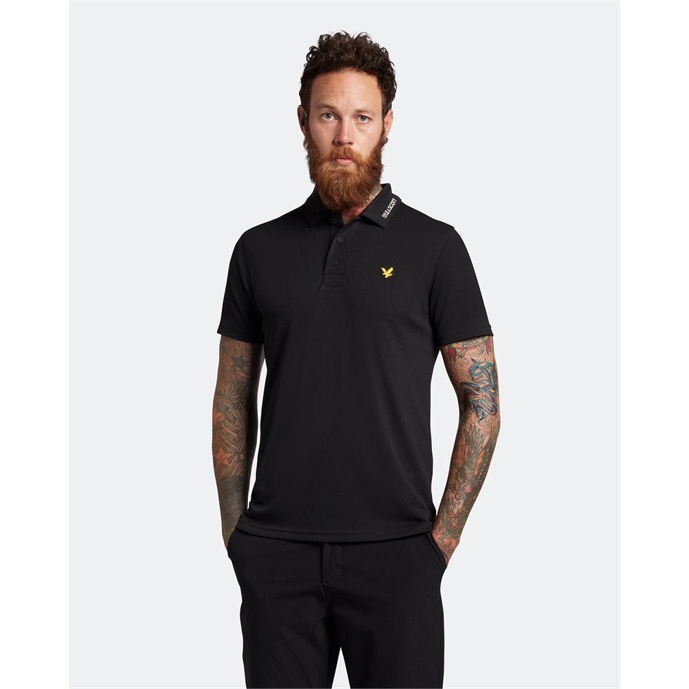 Tech Collar Logo Polo - Fairway Styles