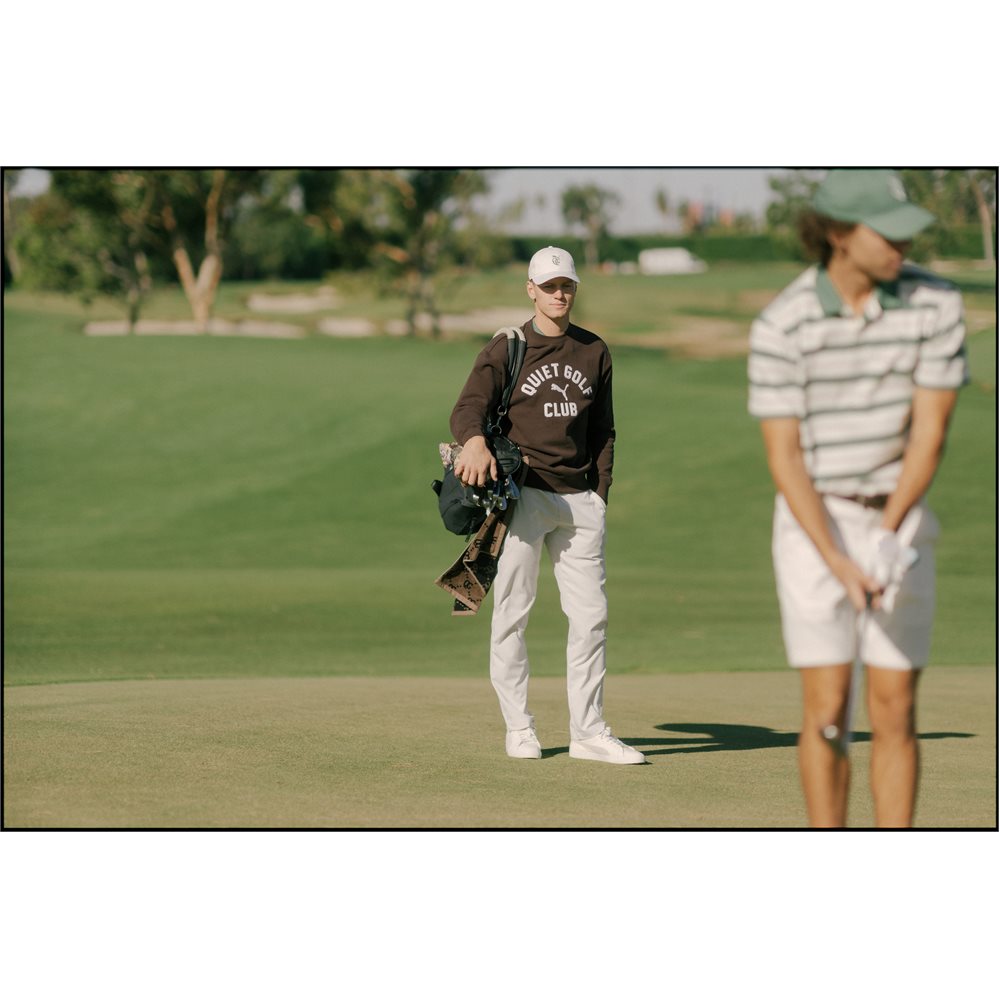 x Quiet Golf Graphic Crewneck Sweatshirt