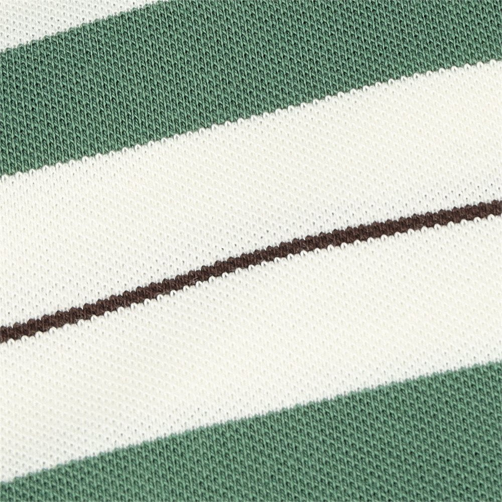 x Quiet Golf Sunday Stripe Polo