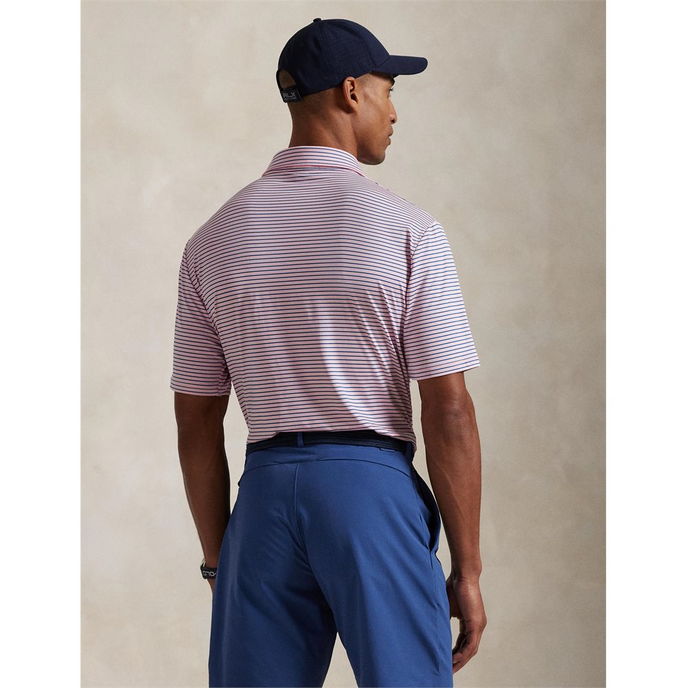 Classic Fit Performance Polo - Striped