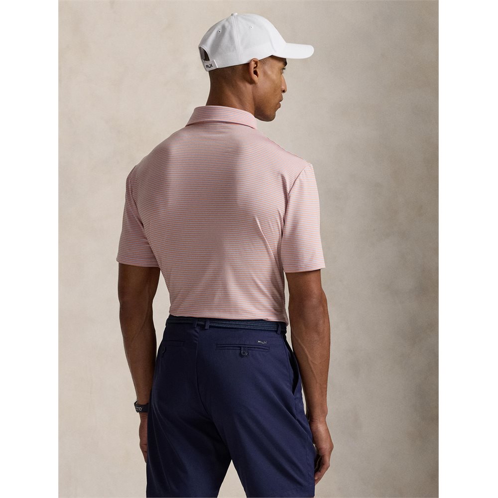 Classic Fit Performance Polo - Striped
