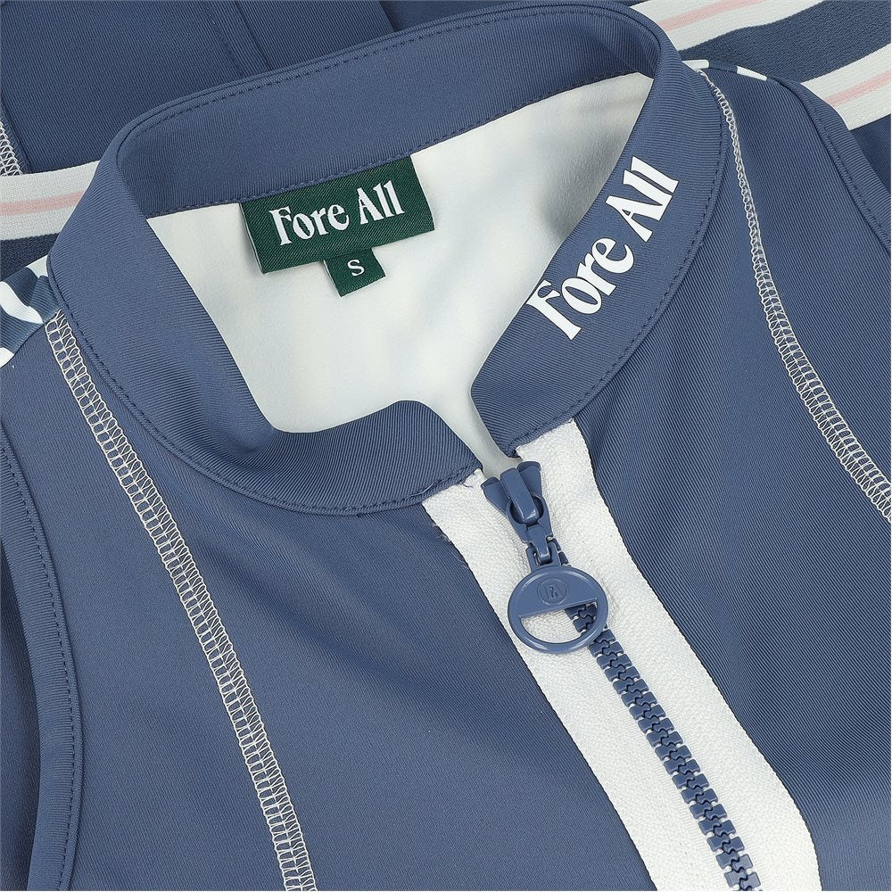 Women's Louise Full Zip Sleeveless Top