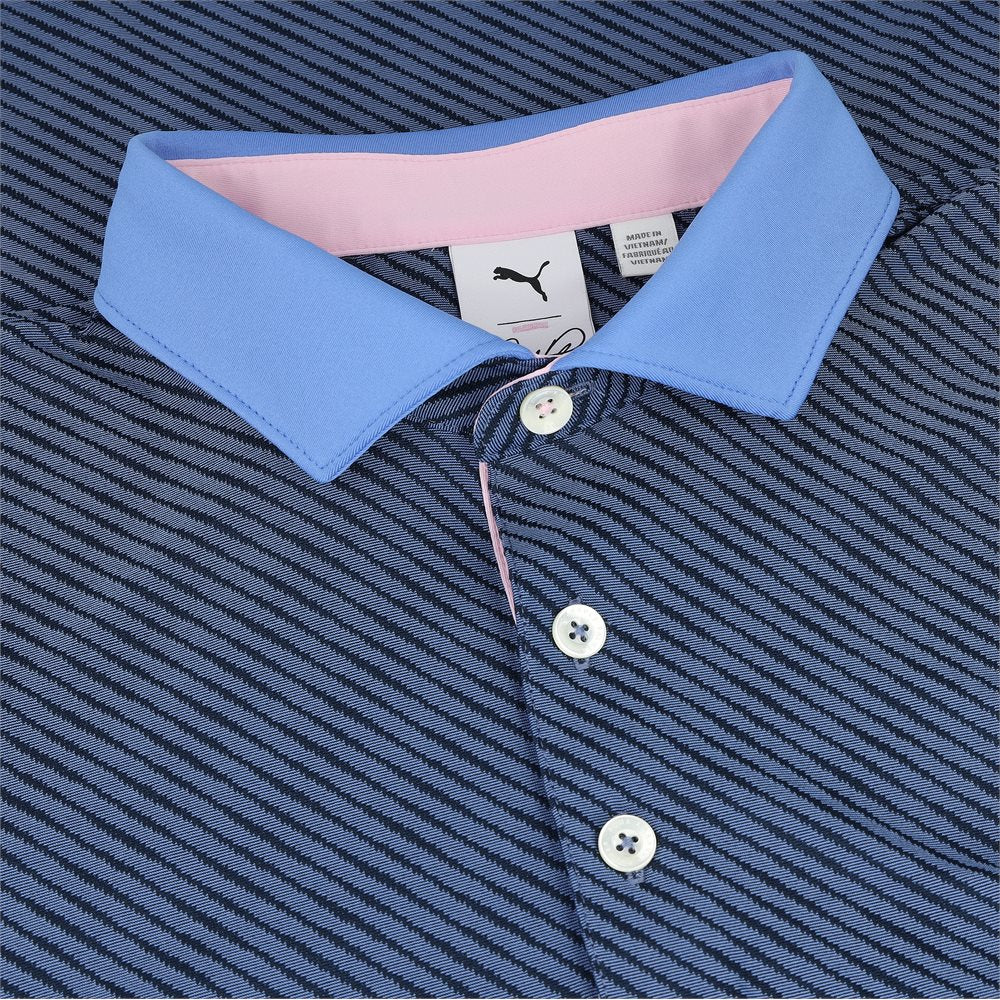 PUMA x Arnold Palmer Jacquard Stripe Polo