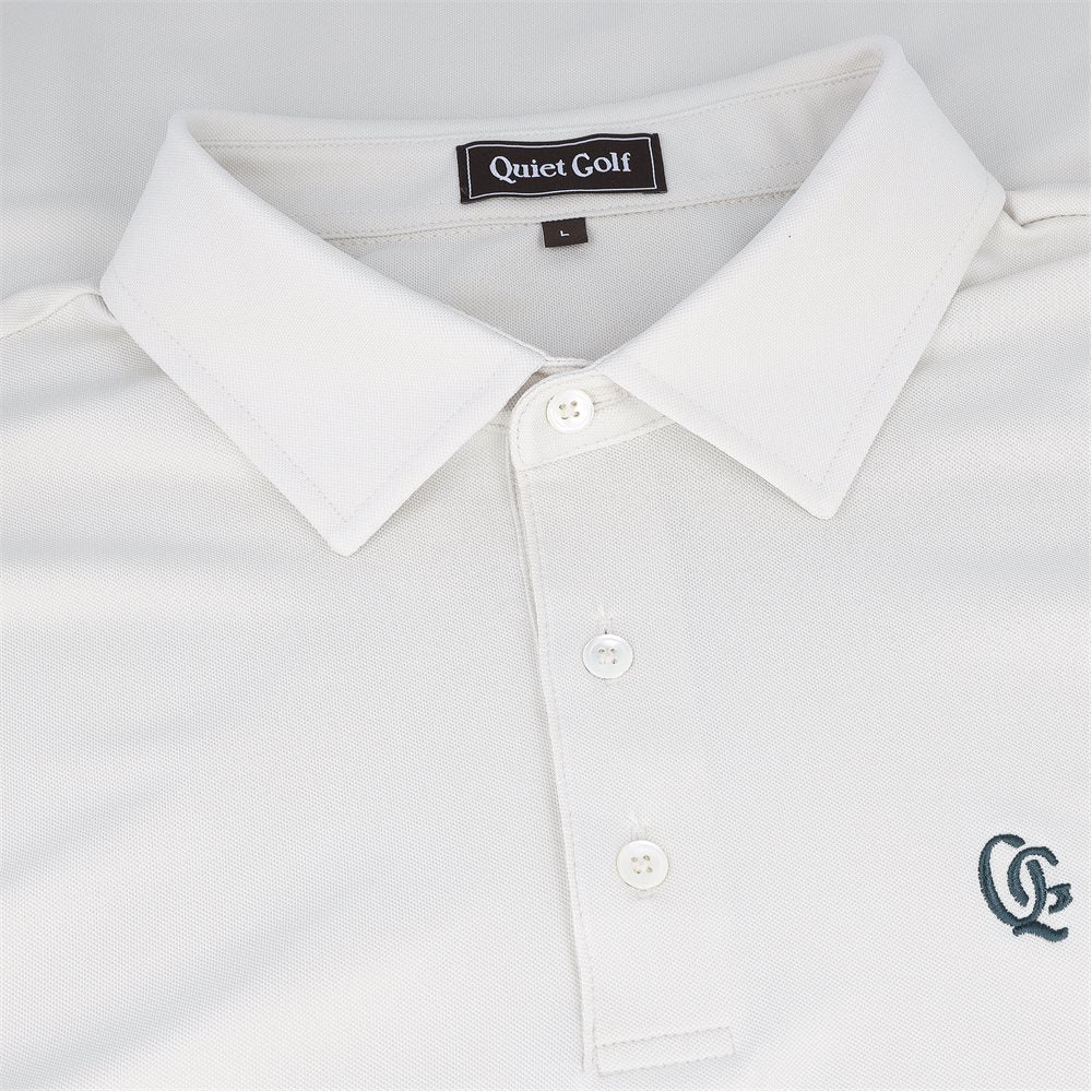 Monogram Long Sleeve Polo